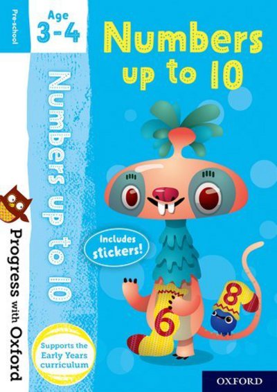 Cover for Nicola Palin · Progress with Oxford: Progress with Oxford: Numbers Age 3-4 - Prepare for School with Essential Maths Skills - Progress with Oxford (Book) (2018)