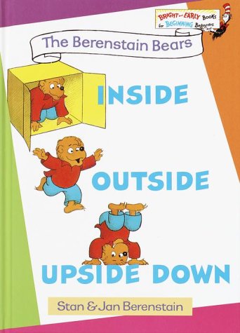 Cover for Jan Berenstain · Inside Outside Upside Down (Bright &amp; Early Books) (Gebundenes Buch) (1968)