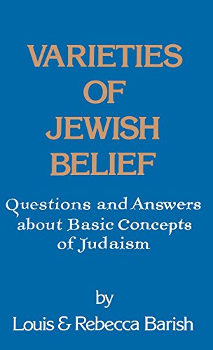 Cover for Rebecca Barish · Varieties of Jewish Belief: Questions and Answers About Basic Concepts of Judaism (Hardcover Book) (1961)