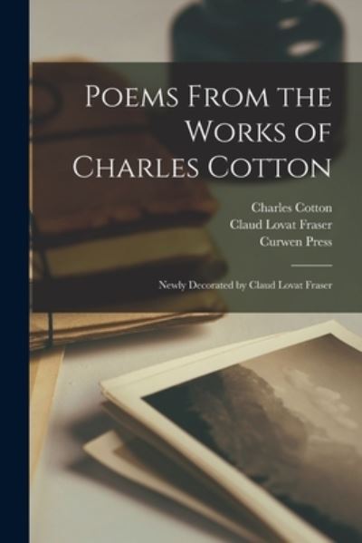Cover for Charles 1630-1687 Cotton · Poems From the Works of Charles Cotton (Paperback Book) (2021)