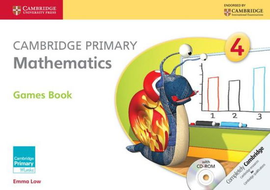 Cover for Emma Low · Cambridge Primary Mathematics Stage 4 Games Book with CD-ROM - Cambridge Primary Maths (Book) (2014)