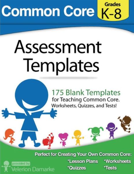 Cover for Velerion Damarke · Common Core Assessment Templates: Full Color Print Version (Paperback Book) (2014)