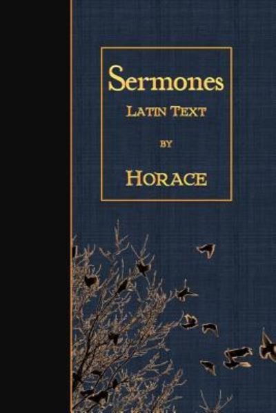 Cover for Horace · Sermones (Paperback Book) (2016)