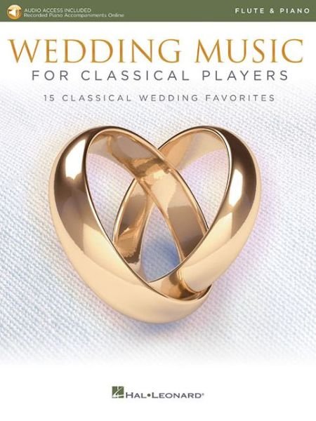 Cover for Wedding Music, Flute / piano (Book) (2019)