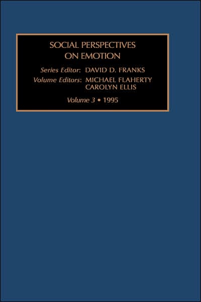 Cover for Kaufman · Research in Financial Services, Volume 2 (Social Perspectives on Emotions) (Hardcover Book) (1995)