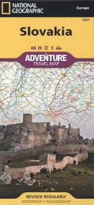 Slovakia: Travel Maps International Adventure Map - National Geographic - Libros - National Geographic Maps - 9781566956420 - 28 de marzo de 2013