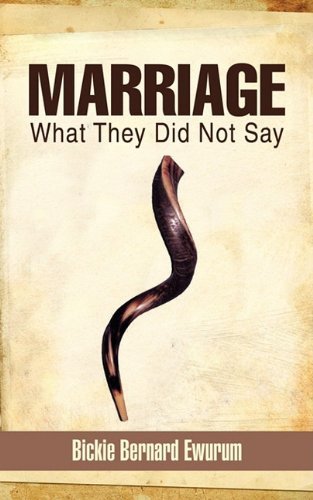 Cover for Bickie Bernard Ewurum · Marriage (Paperback Book) (2009)