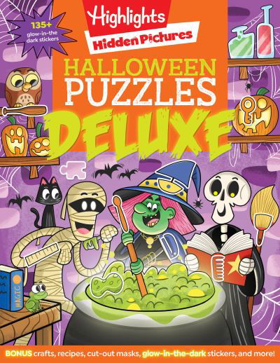 Cover for Highlights · Halloween Puzzles Deluxe - Highlights Hidden Pictures (Paperback Book) (2022)