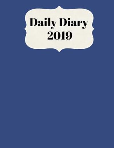 Cover for Sunny Days Prints · Daily Diary 2019 (Paperback Book) (2018)