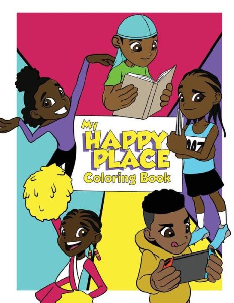 Cover for Jacquan D Winters · My Happy Place Coloring Book (Paperback Book) (2019)