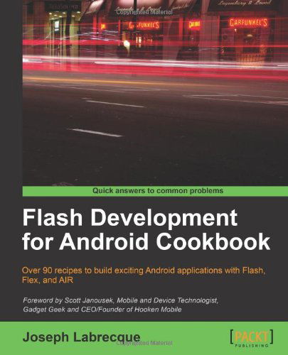 Cover for Joseph Labrecque · Flash Development for Android Cookbook (Paperback Book) (2011)