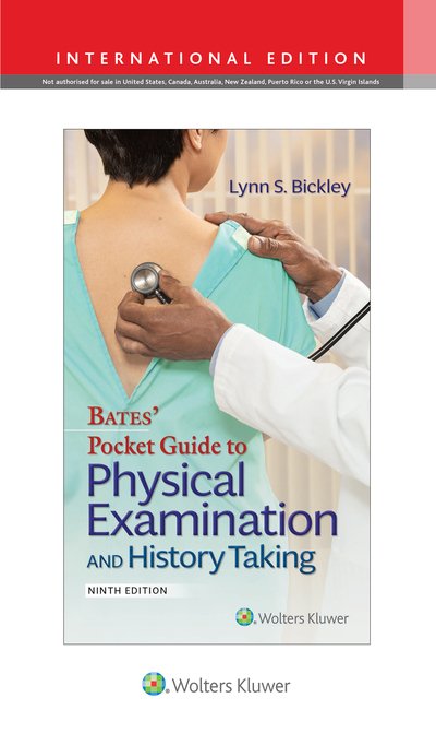 Cover for Lynn S. Bickley · Bates' Pocket Guide to Physical Examination and History Taking (Taschenbuch) [Ninth, International edition] (2020)