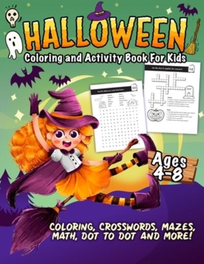 Cover for Harper Hall · Coloring and Activity Book - Halloween Edition (Paperback Book) (2020)