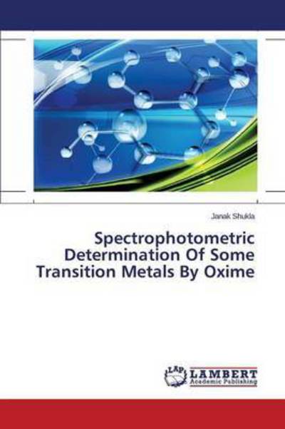 Cover for Shukla · Spectrophotometric Determination (Book) (2015)