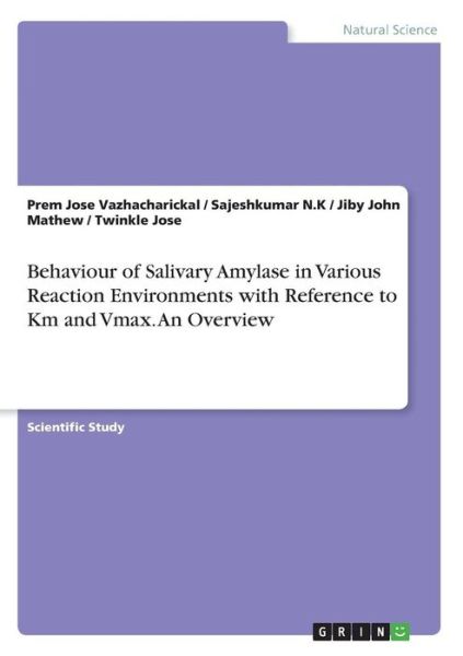 Cover for Vazhacharickal · Behaviour of Salivary Am (Book)