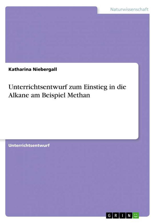 Cover for Niebergall · Unterrichtsentwurf zum Einst (Book)