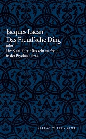 Cover for Jacques Lacan · Das Freudsche Ding (Paperback Book) (2011)