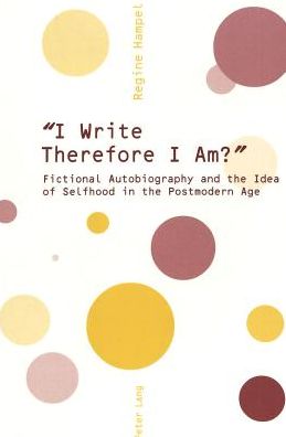 Cover for Regine Hampel · &quot;I Write Therefore I am?&quot; (Paperback Book) (2001)