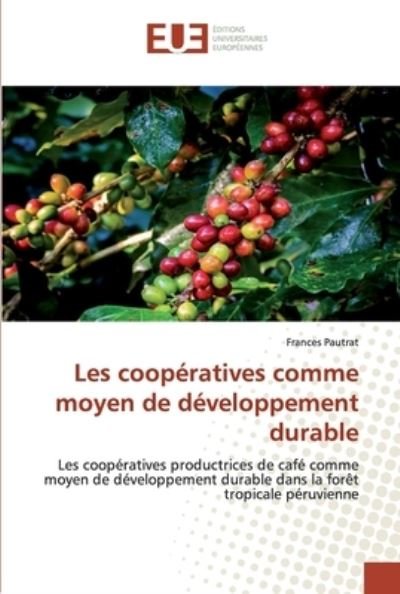 Cover for Pautrat · Les coopératives comme moyen de (Buch) (2020)