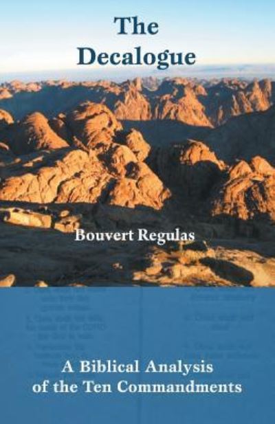 Cover for Bouvert Regulas · The Decalogue (Paperback Book) (2016)