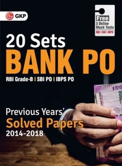 Cover for Gkp · Bank Po 2019 Previous Years' Solved Papers (2014-2018) (Paperback Bog) (2020)