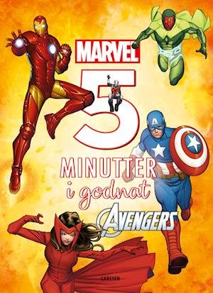 Cover for Marvel · Fem minutter i godnat: Fem minutter i godnat - Superhelte (Bound Book) [1th edição] (2023)