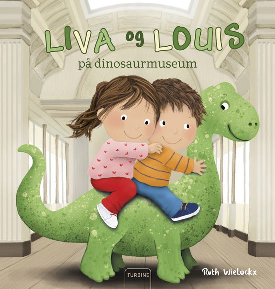 Cover for Ruth Wielockx · Liva og Louis på dinosaurmuseum (Hardcover Book) [1. Painos] (2025)