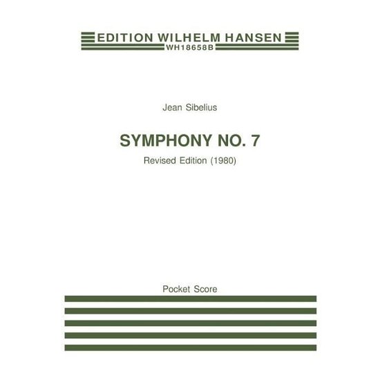 Cover for Jean Sibelius · Symphony no. 7 op. 105 (Bok) [1. utgave] (2002)