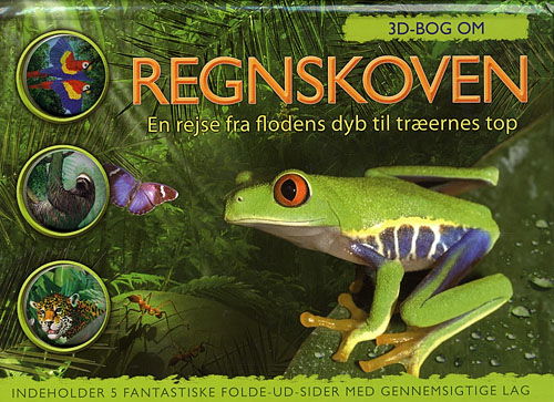 Cover for Joe Fullman · 3D Bog om Regnskoven (Book) [1. wydanie] [Folde ud bog] (2009)