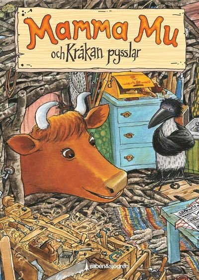 Cover for Jujja Wieslander · Mamma Mu och Kråkan pysslar Pysselbok : Innehåller klistermärken (Buch) (2015)