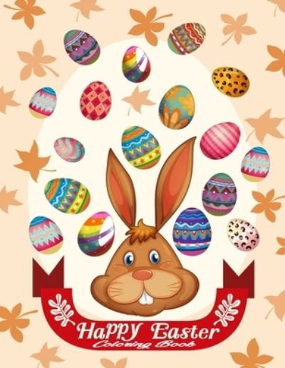 Cover for Thomas Alpha · Happy Easter coloring book: easter coloring book for kids ages 1-4 - Easter Gift for children Activity Book For Kids (Pocketbok) (2022)