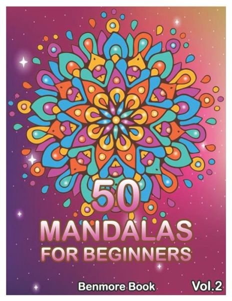 Cover for Benmore Book · 50 Mandalas For Beginners (Pocketbok) (2020)