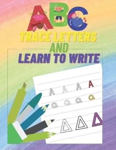 Cover for Mb Lbro · Trace letters and learn to write (Paperback Book) (2021)