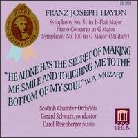 Cover for Franz Joseph Haydn · Symphonies Nos.51 &amp; 100/piano Concerto No.5 (CD) (2005)
