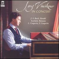 Cover for Jory Vinikour · Bach / Handel / Scarlatti / Rameau (CD) (2016)