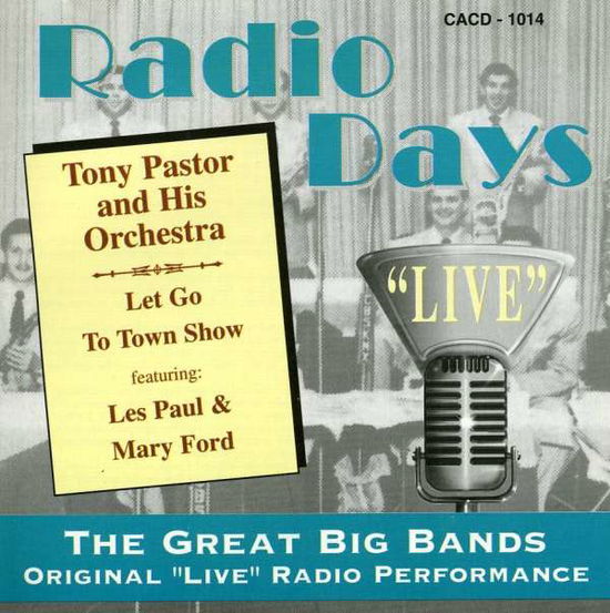 Cover for Tony Pastor · Featuring Les Paul &amp; Mary Ford (CD) (1995)