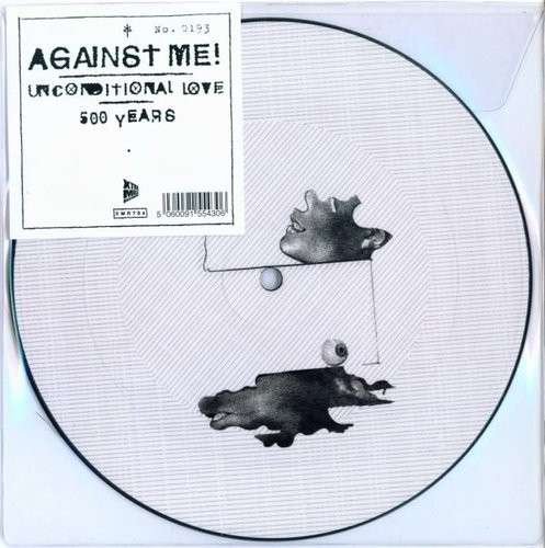 Cover for Against Me! · Unconditional Love (7&quot; Picture Disc Vinyl) (7&quot;) [Picture Disc edition] (2014)
