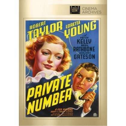 Cover for Private Number (DVD) (2013)