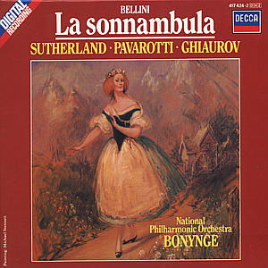 Cover for Pavarotti / Sutherland / Bonyn · Bellini: La Sonnambula (CD) (2001)