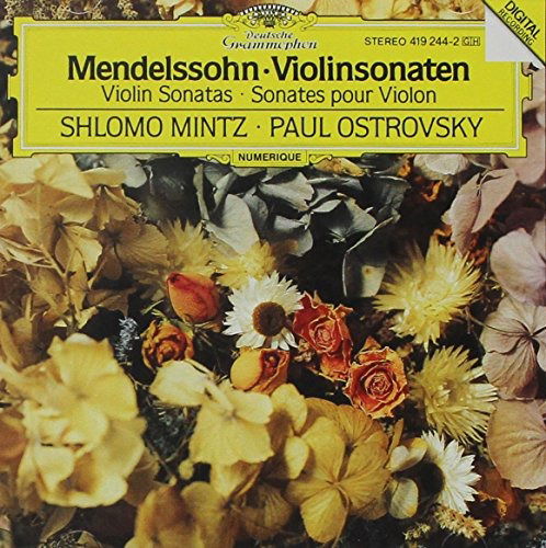 Cover for Felix Mendelssohn · ViolinSonatan (CD)