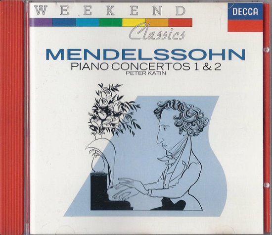 Cover for Felix Mendelssohn · Piano Concertos 1 &amp; 2 (CD)