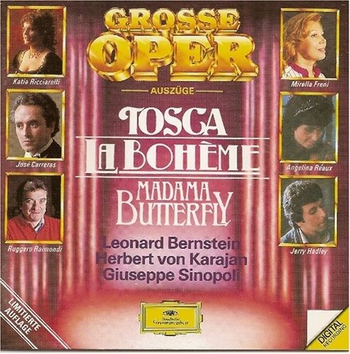 Cover for Puccini · Tosca\madame Butterfly\la Boheme (CD)