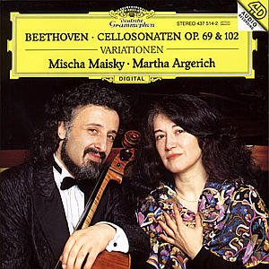 Beethoven: Cello Sonatas Op. 6 - Maisky Mischa / Argerich Marth - Musiikki - POL - 0028943751421 - perjantai 21. joulukuuta 2001