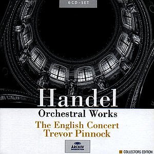 Cover for Pinnock Trevor / English Conce · Handel: Orchestral Works (CD) [Box set] (2003)