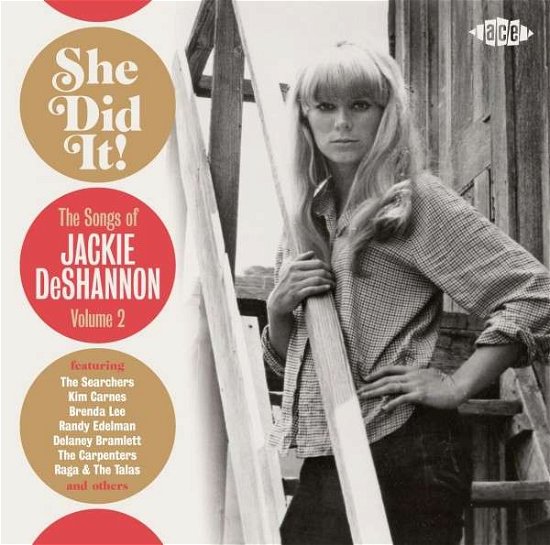 Cover for Jackie Deshannon · She Did It! The Songs Of Jackie Deshannon Volume 2 (CD) (2014)