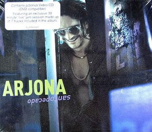 Cover for Ricardo Arjona · Santo Pecado (CD) [Enhanced edition] (2002)