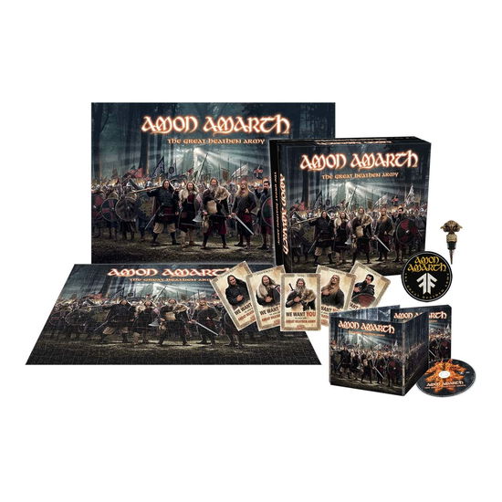 Cover for Amon Amarth · The Great Heathen Army (CD) [Special Limited edition] [Box set] (2022)