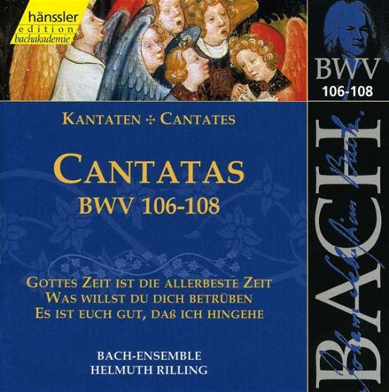Sacred Cantatas Bwv 106-108 - Bach / Gachinger Kantorei / Rilling - Musik - HAE - 0040888203421 - 29. februar 2000