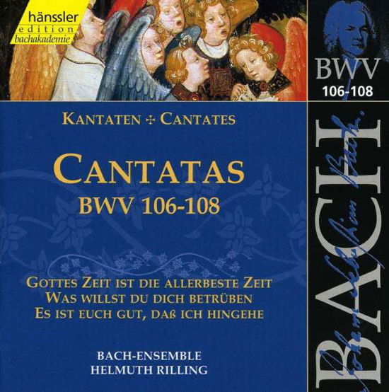 Sacred Cantatas Bwv 106-108 - Bach / Gachinger Kantorei / Rilling - Musique - HAE - 0040888203421 - 29 février 2000
