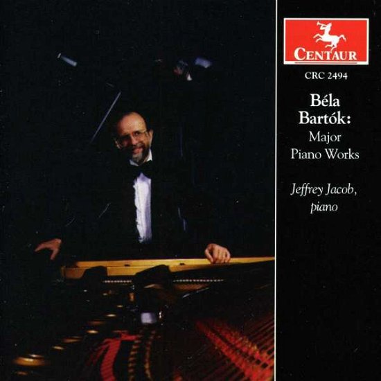 Major Piano Works - Bartok / Jacob - Musiikki - Centaur - 0044747249421 - tiistai 27. maaliskuuta 2001